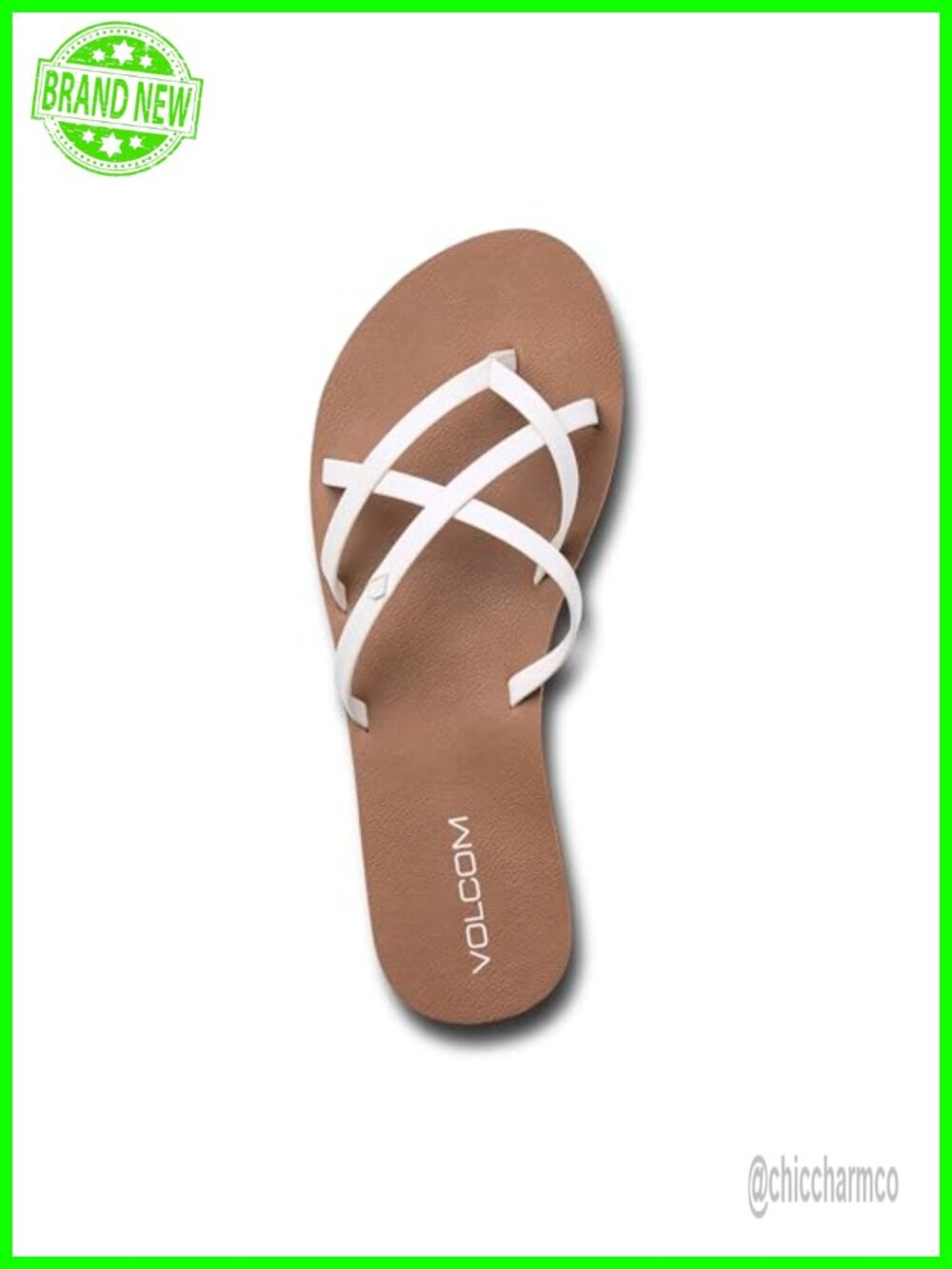 Women's Criss Cross Strap Flip Flop Sandals With Arch Support View 3